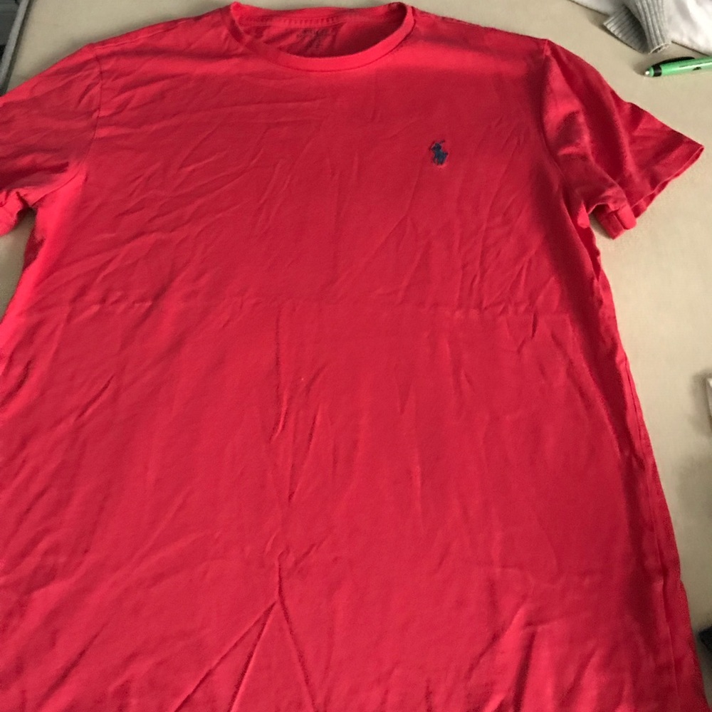 Polo t shirt.  Red